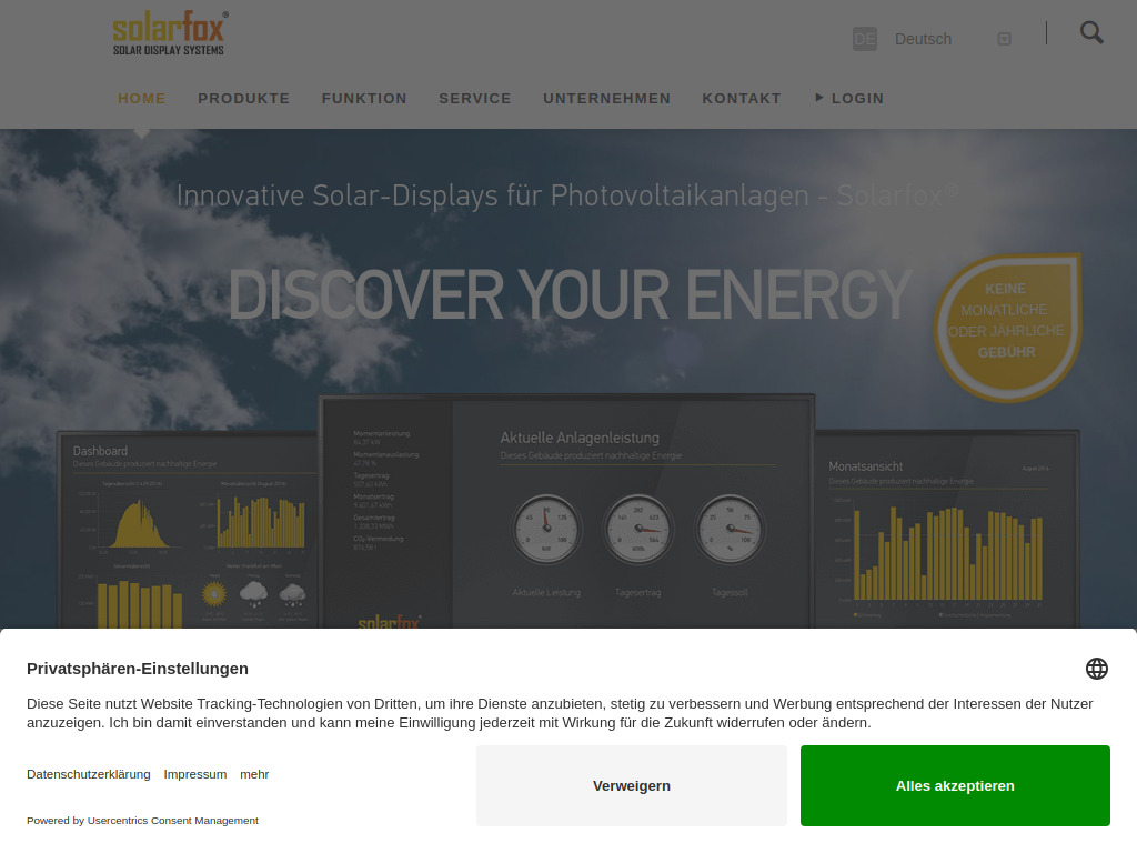 Website von SOLEDOS GmbH in Gründau