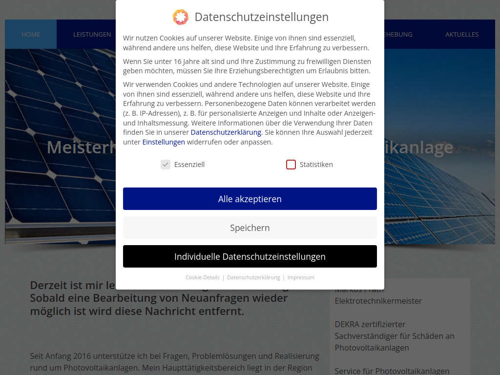 Website von Markus Prath in Breitengüßbach