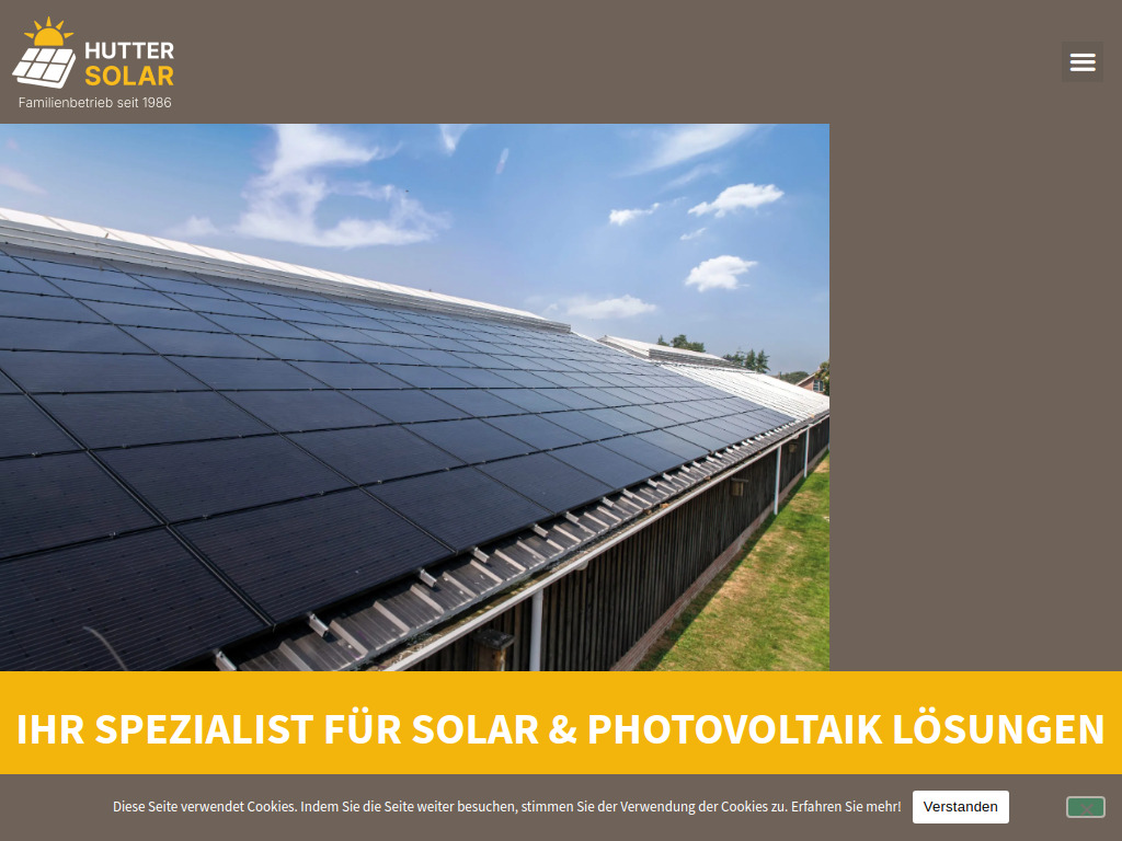 Website von COLLECTION HUTTER AG in Diepoldsau