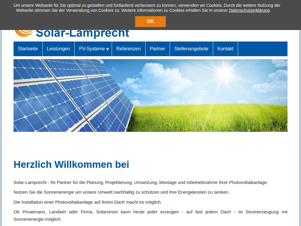 Website von EDV-Systeme Doris Lamprecht in Fürth