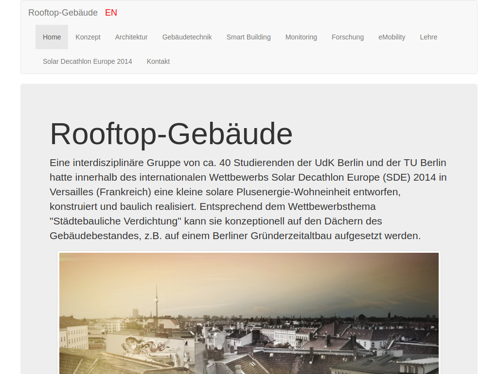 Website von Universität der Künste Berlin in Berlin