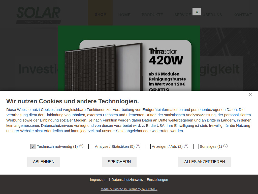 Website von MedLis GmbH in Sangerhausen