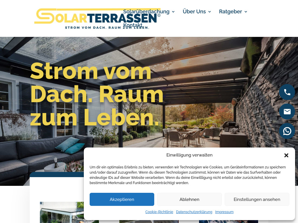 Website von Hanseatic Projektentwicklung GmbH in Lübeck