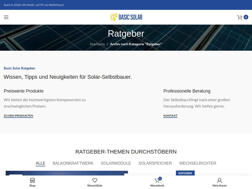 Website von Enertrade GmbH in Laatzen