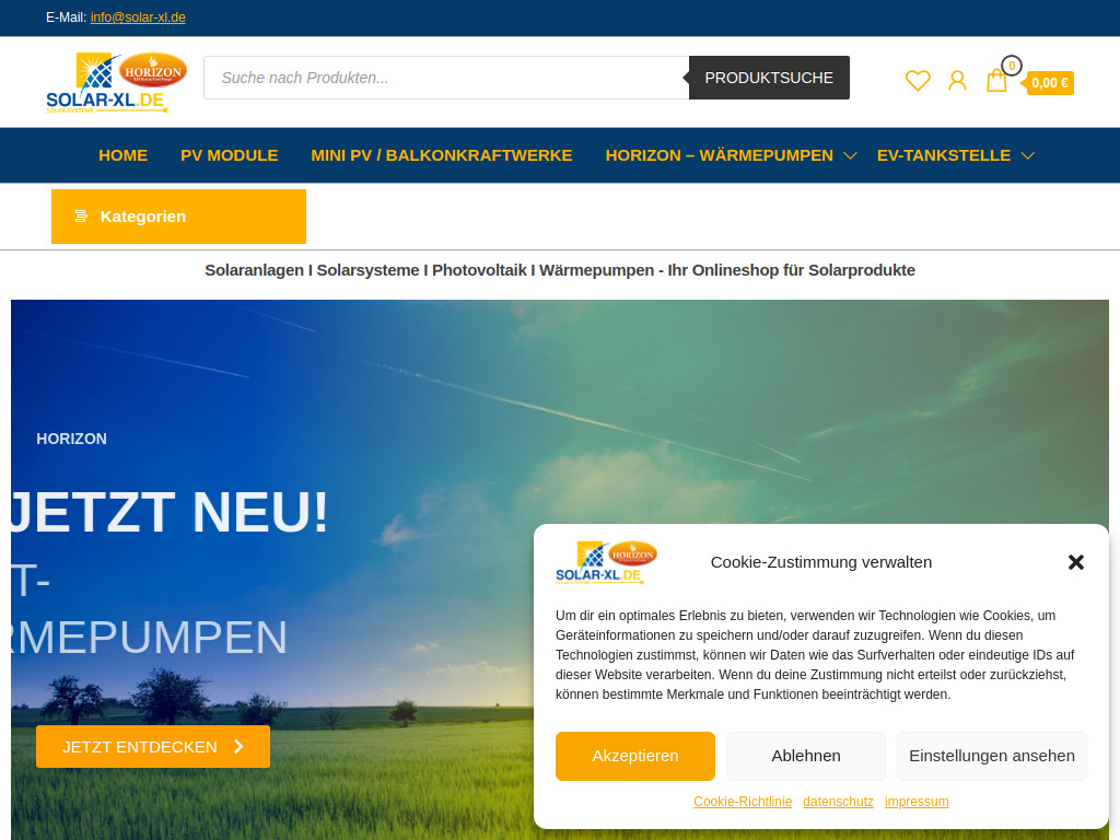 Website von AFDL Import & Export GmbH & Co KG in Wasbek
