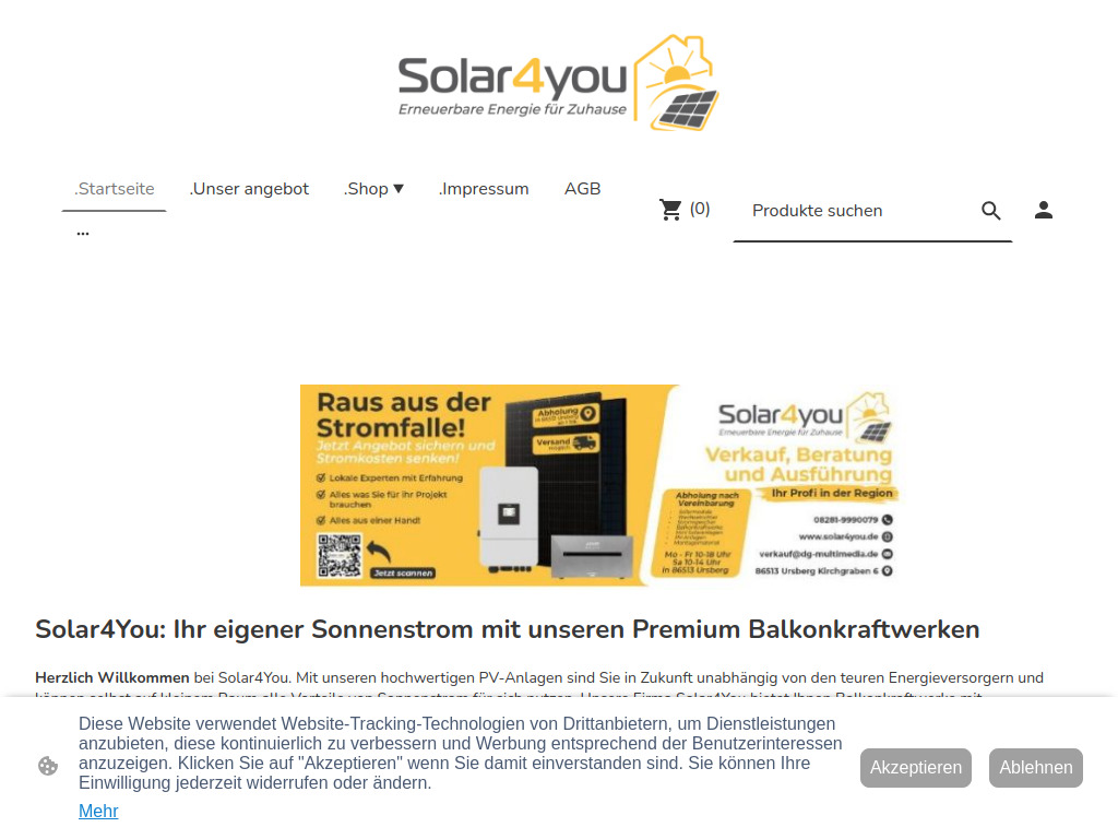 Website von DG-Multimedia in Ursberg