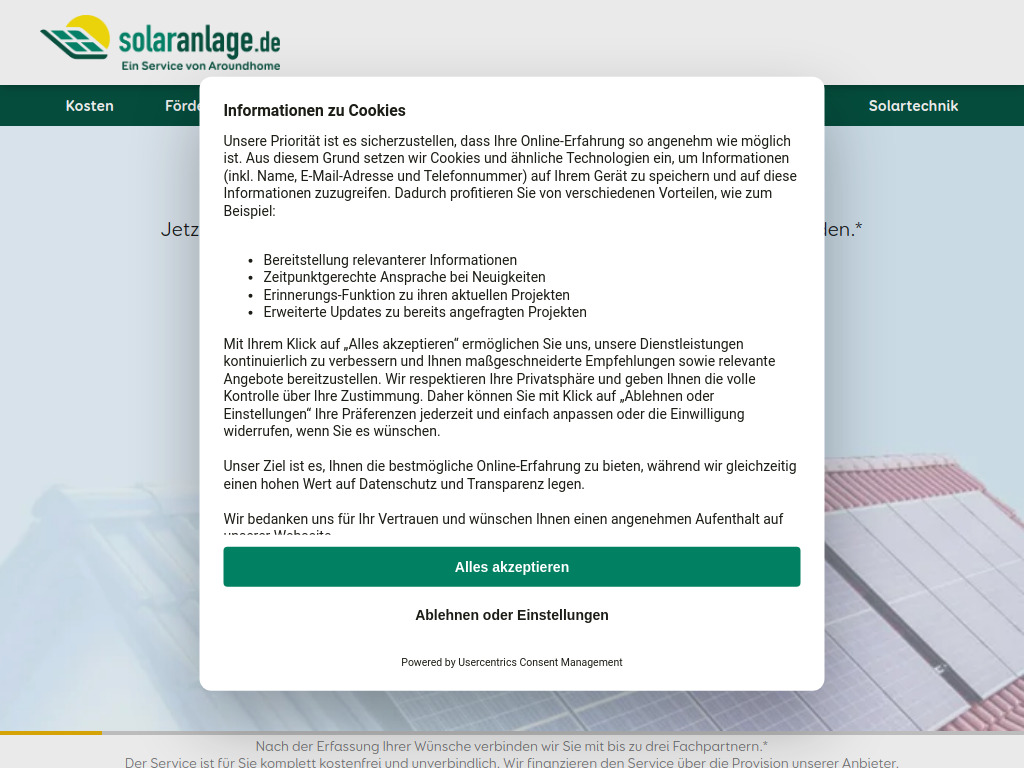 Website von be Around GmbH in Berlin