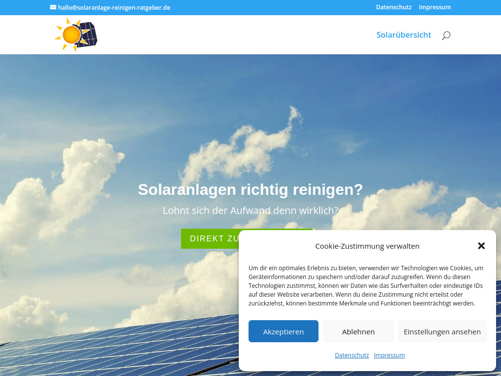 Website von Marcel Horn in Pirk