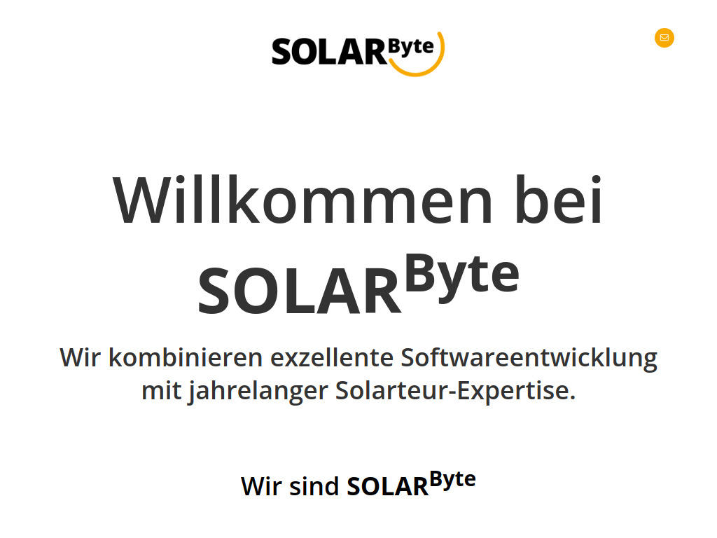Website von SolarByte GmbH in Gelnhausen