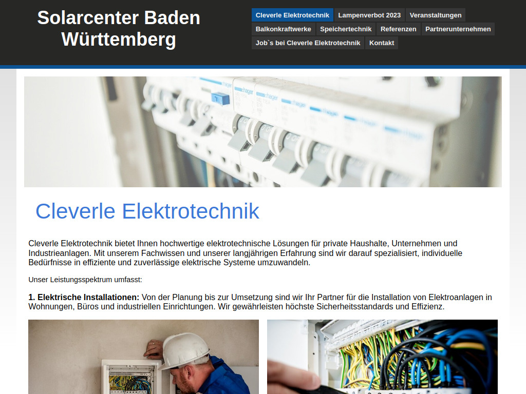 Website von 4e solutions GmbH in Filderstadt