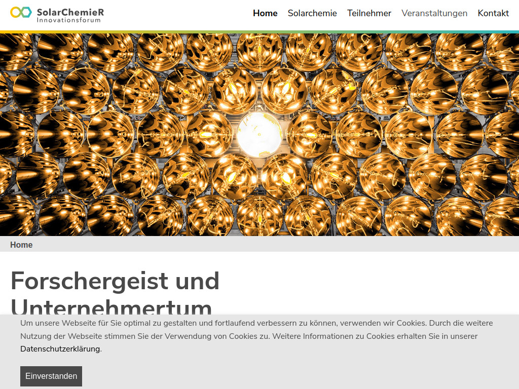 Website von Heliokon GmbH in Bergisch Gladbach