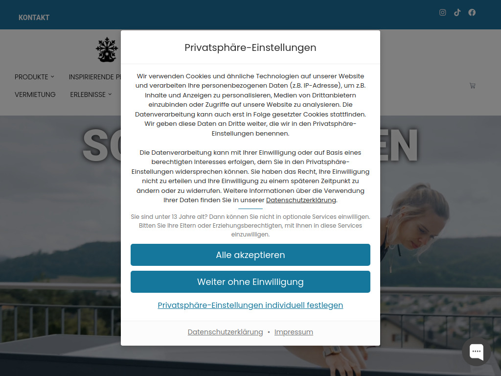 Website von WIAP AG in Zug