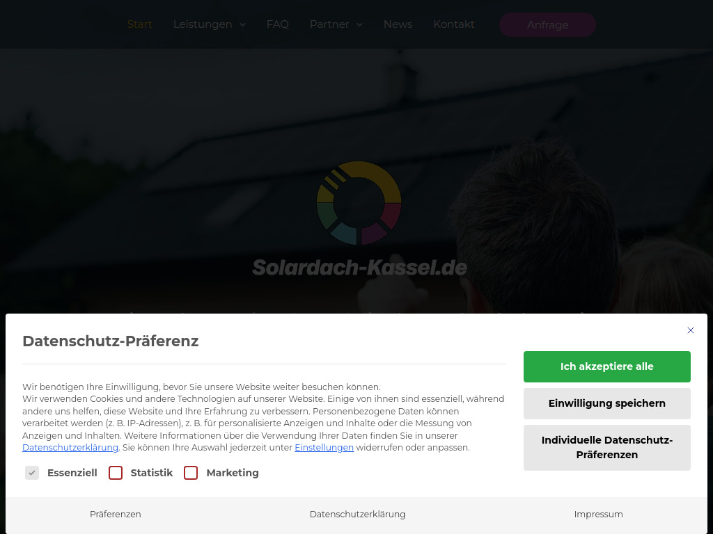 Website von MeinDach-Kassel in Lohfelden