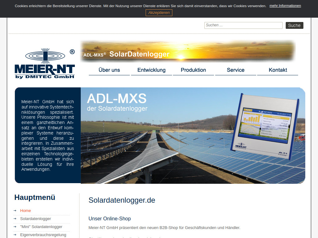 Website von DMITEC GmbH in Zwönitz