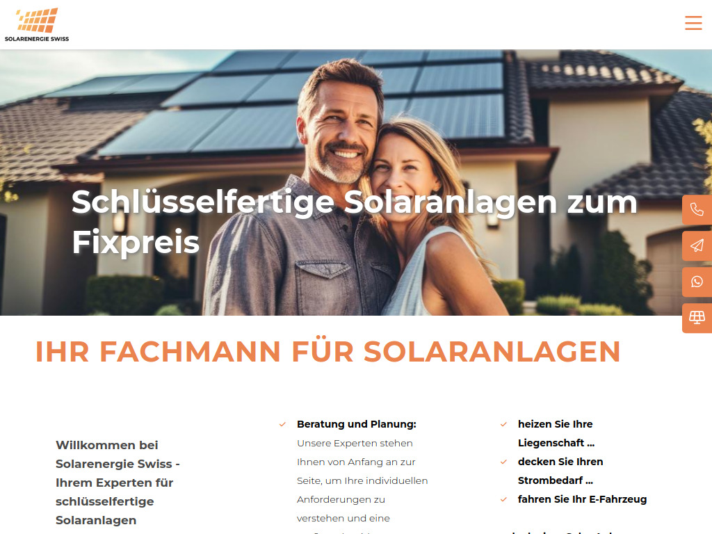 Website von AC Reno AG in Hünenberg