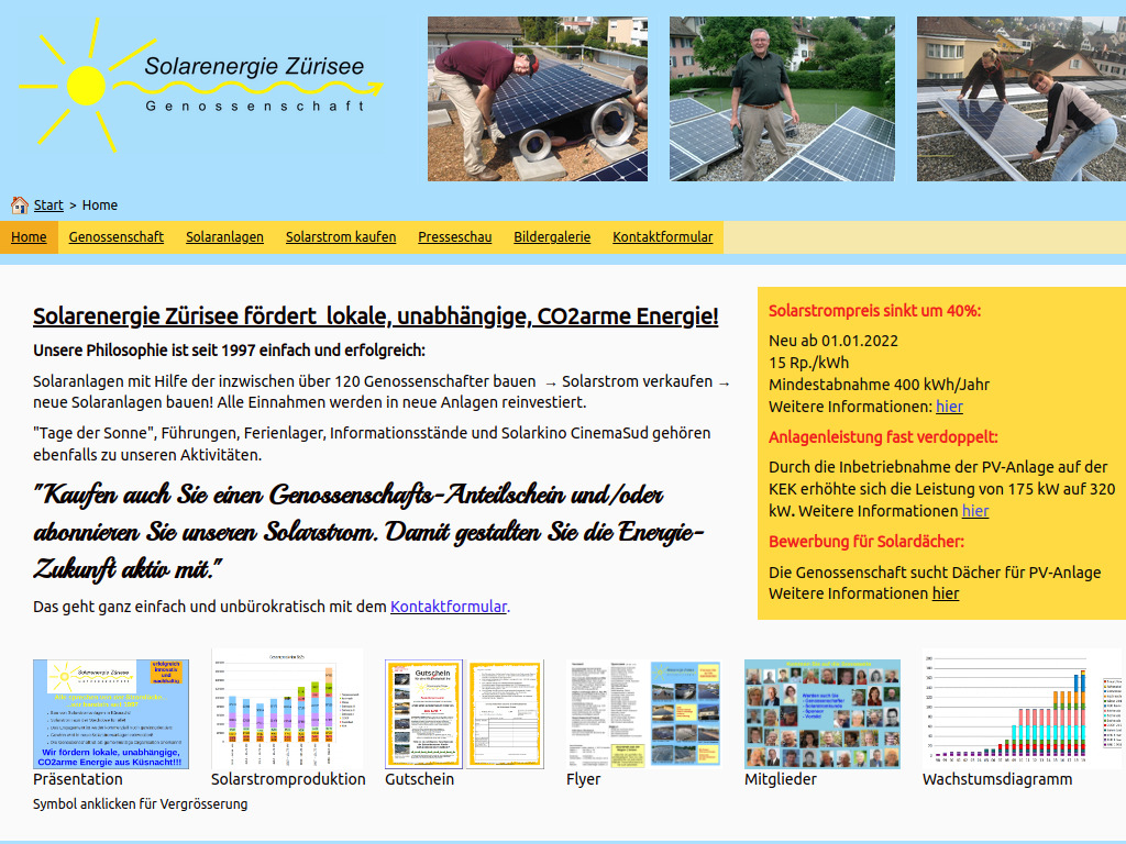 Website von Home - Meine Website