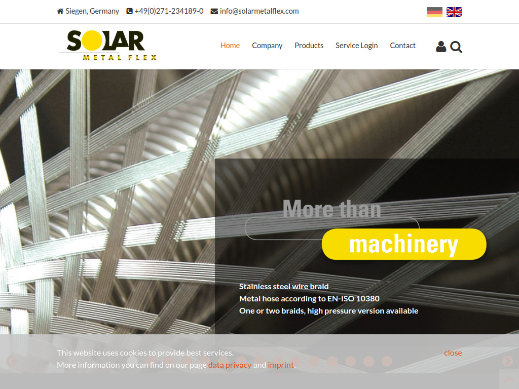 Website von SOLAR Kurt Birnbreier GmbH in Siegen