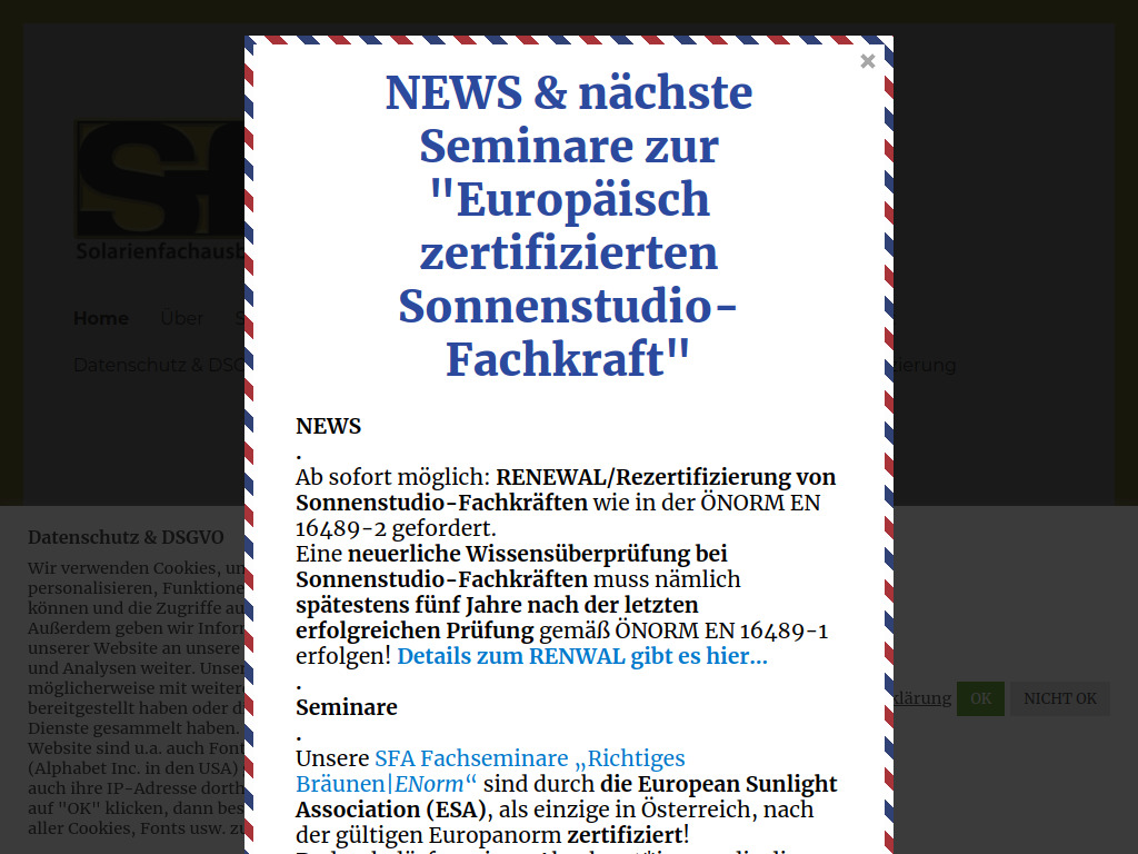 Website von Ing. Harald Slauschek in Brunn