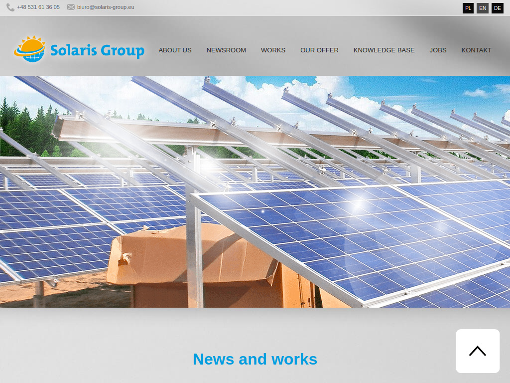 Website von Solar Service Tomasz in Görlitz