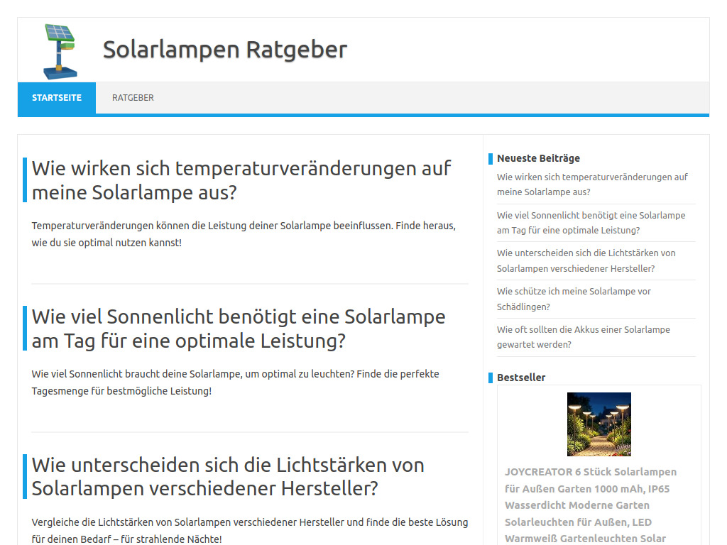 Website von Ostsee-Ventures UG (haftungsbeschränkt) in Bad Schwartau