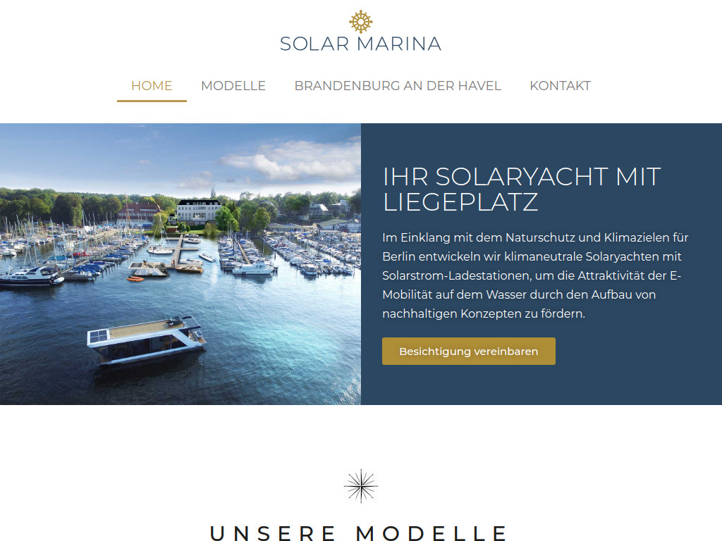 Website von Deutsche Handelsgesellschaft für Technologie und Service GmbH in Königs Wusterhausen