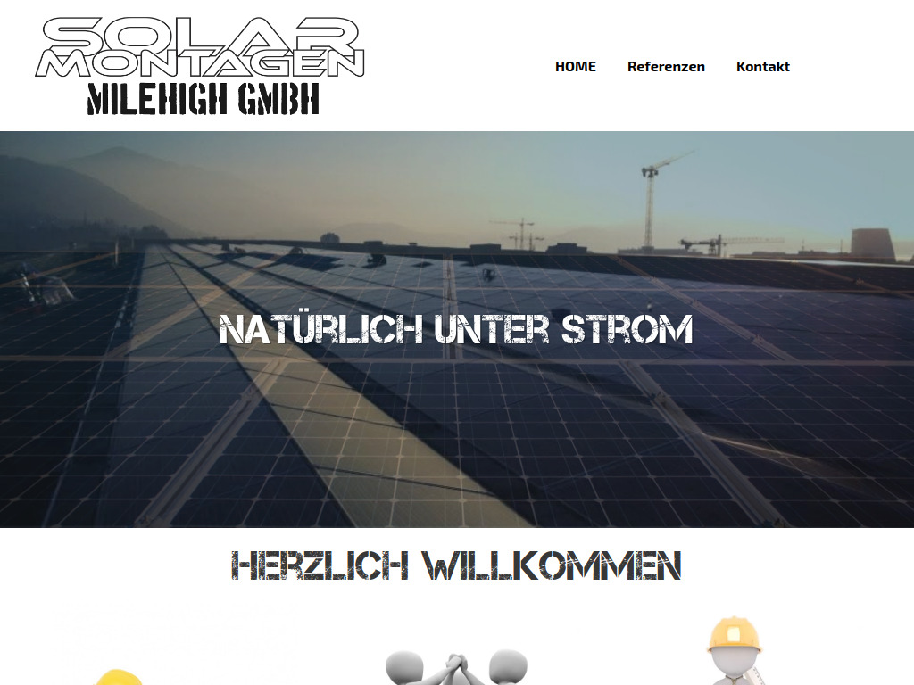 Website von Solarmontagen.ch GmbH in Davos-Monstein