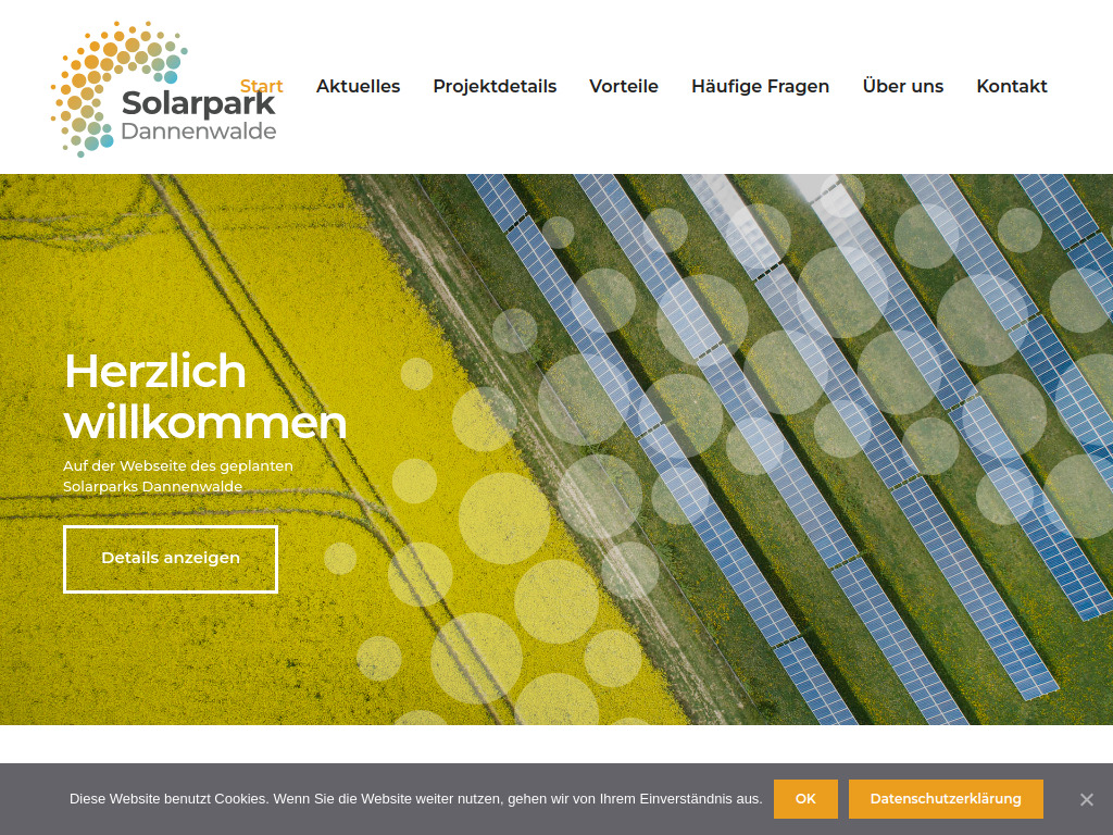 Website von SOLCARE Energy GmbH in Heppenheim