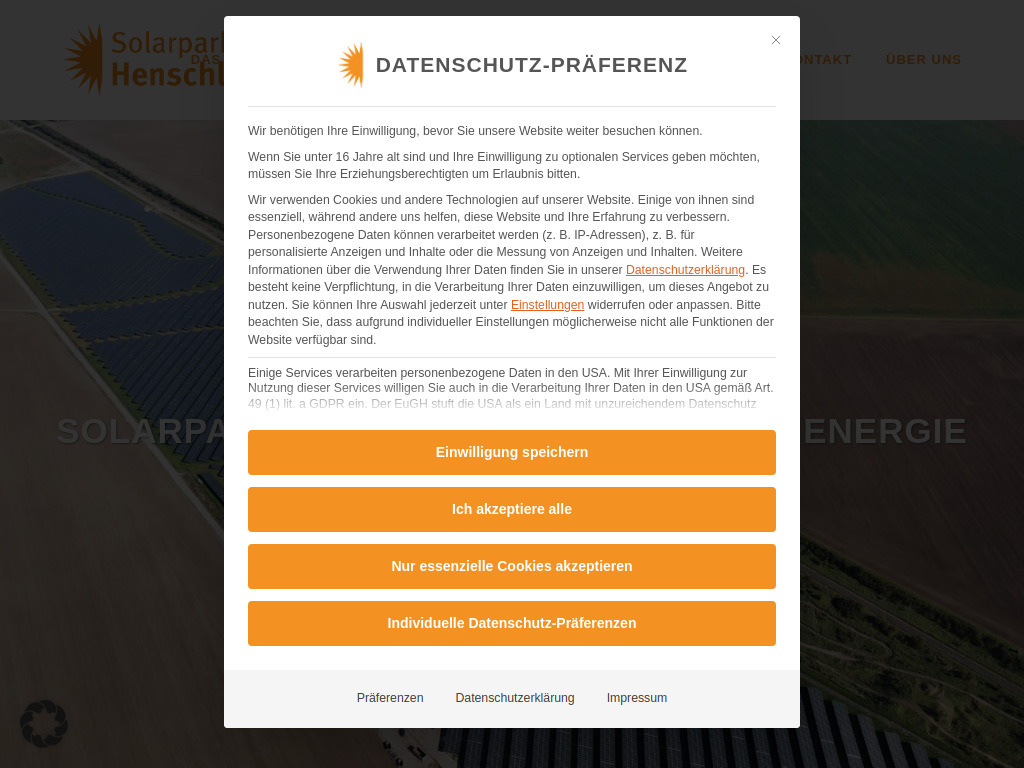 Website von naturstrom AG in Düsseldorf