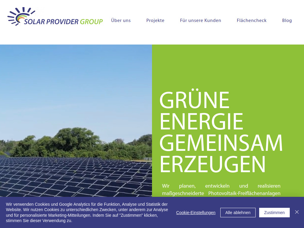 Website von SP Development Europe GmbH in Leipzig