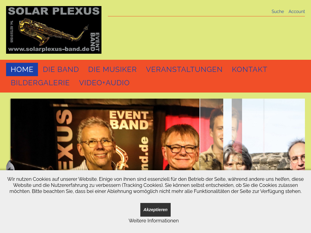 Website von Solarplexus in Hilchenbach