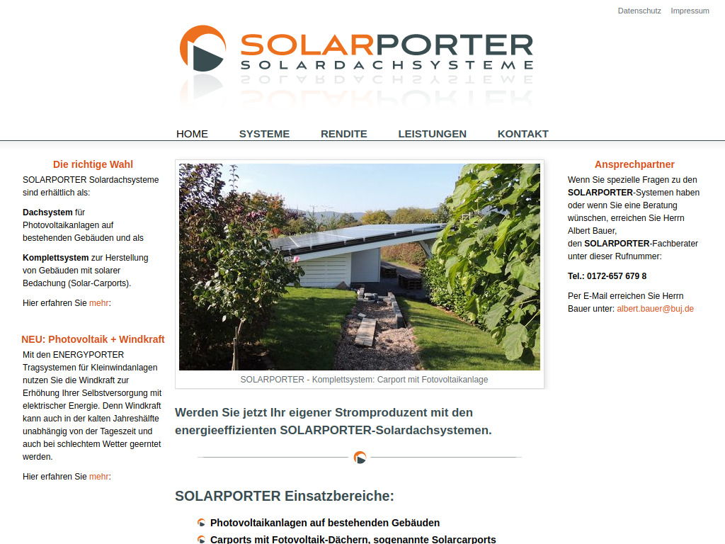 Website von B&J Holzbau GmbH in Nohn