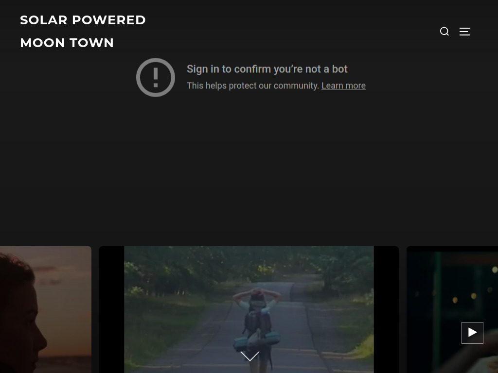 Website von solarpoweredmoontown.de in Berlin
Mail