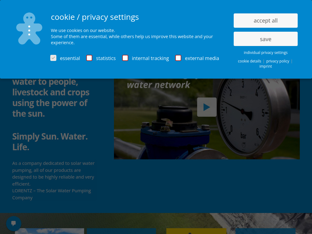 Website von BERNT LORENTZ GmbH in Henstedt-Ulzburg