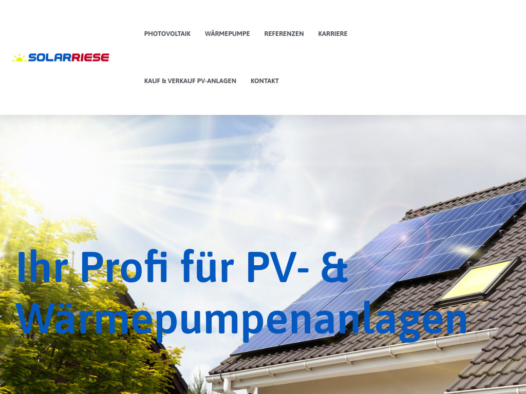Website von Sunli GmbH in Gunzenhausen