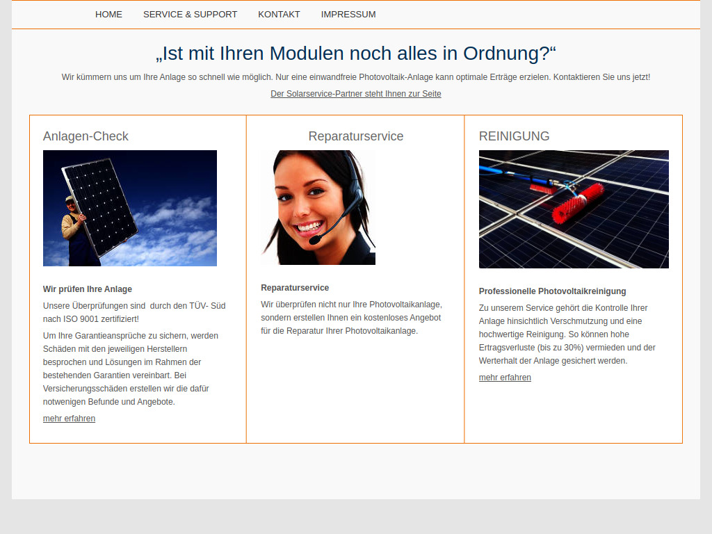 Website von Haushandwerker GmbH in Fürstenwalde