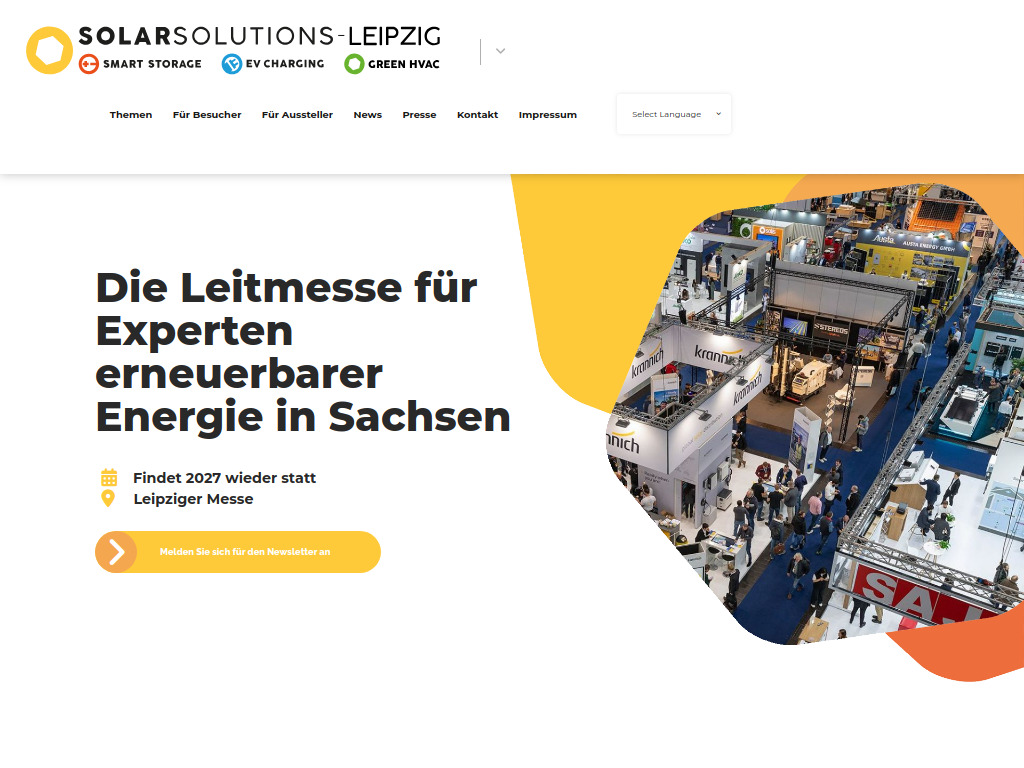 Website von Xpo Messe Kontakt GmbH in Köln