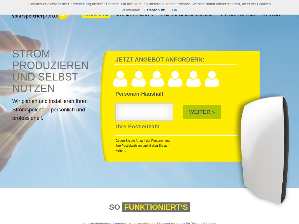 Website von Elektro Niedermeier GmbH in Pfarrkirchen