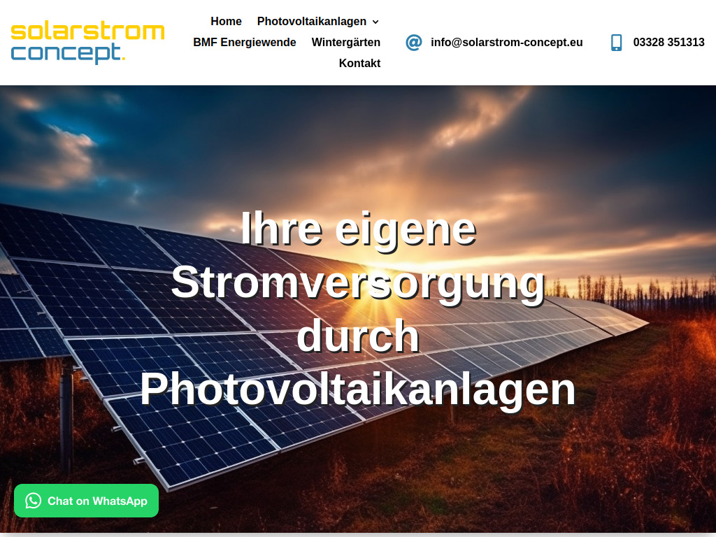 Website von A-Z Shop-Concept in Teltow
