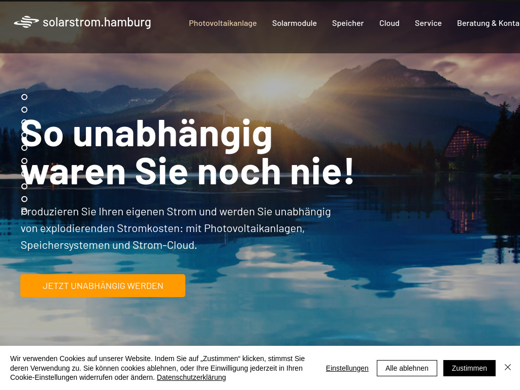 Website von DeMaConsulting GmbH & Co. KG in Hamburg