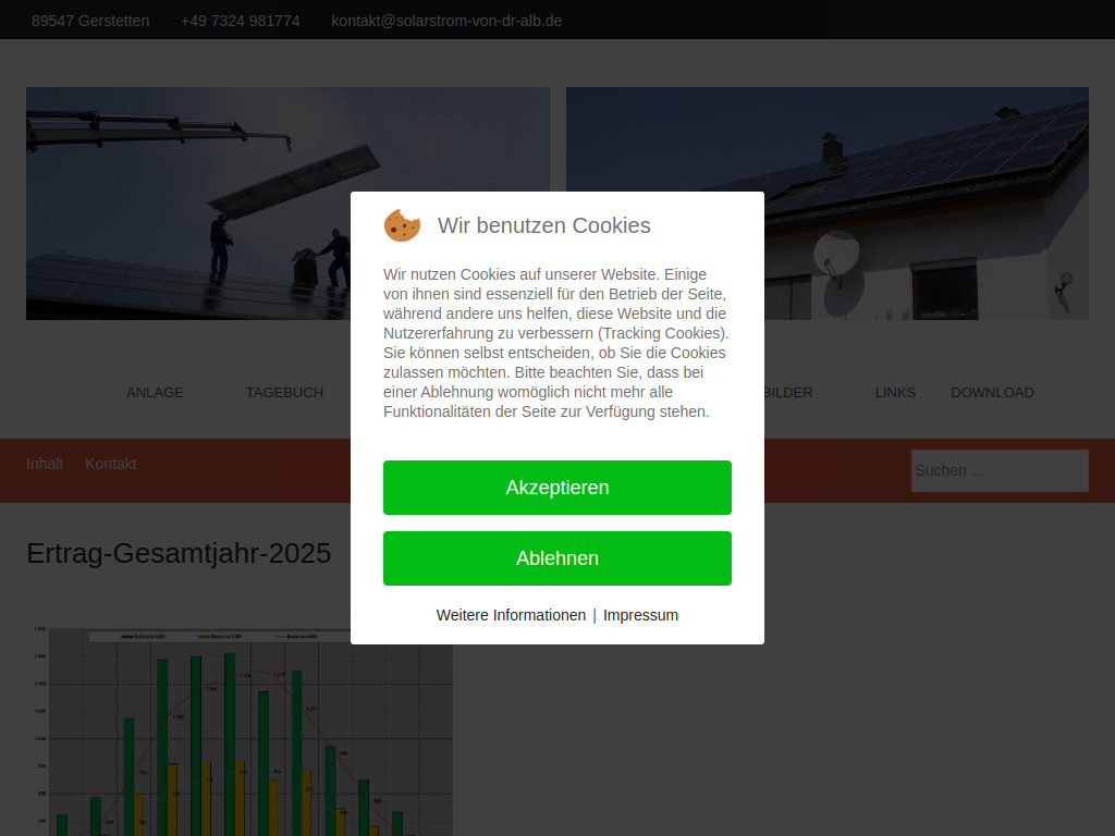 Website von Thomas Werber in Heuchlingen