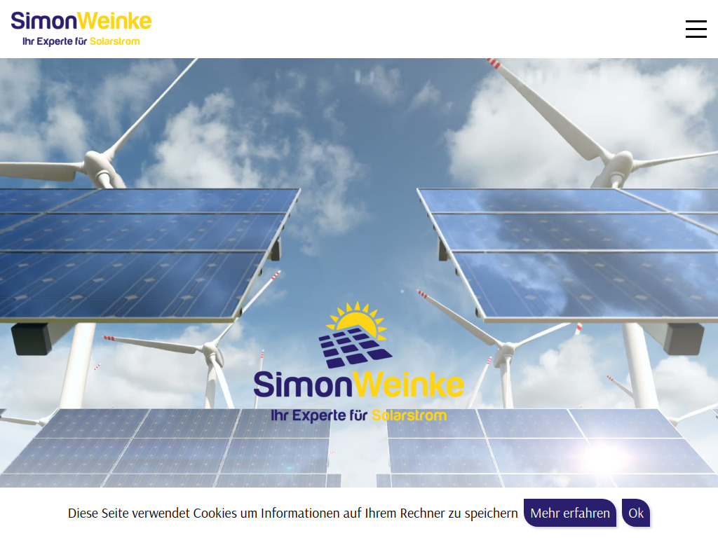 Website von Simon Weinke in Neumünster