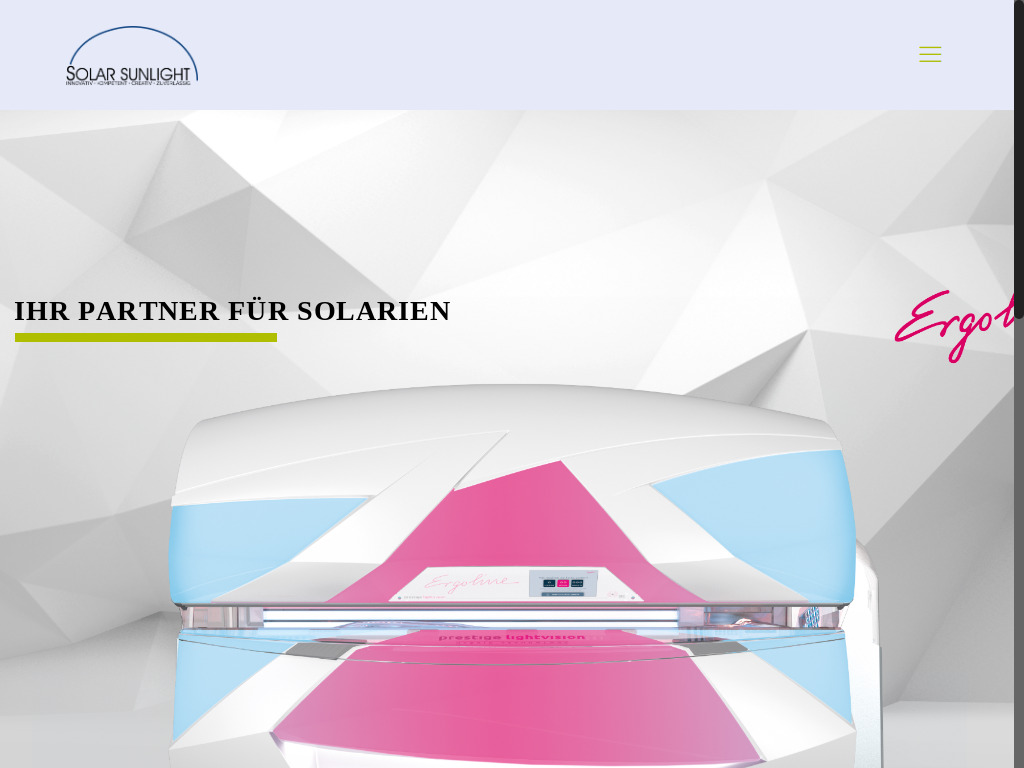 Website von Solar Sunlight GmbH in Darmstadt
