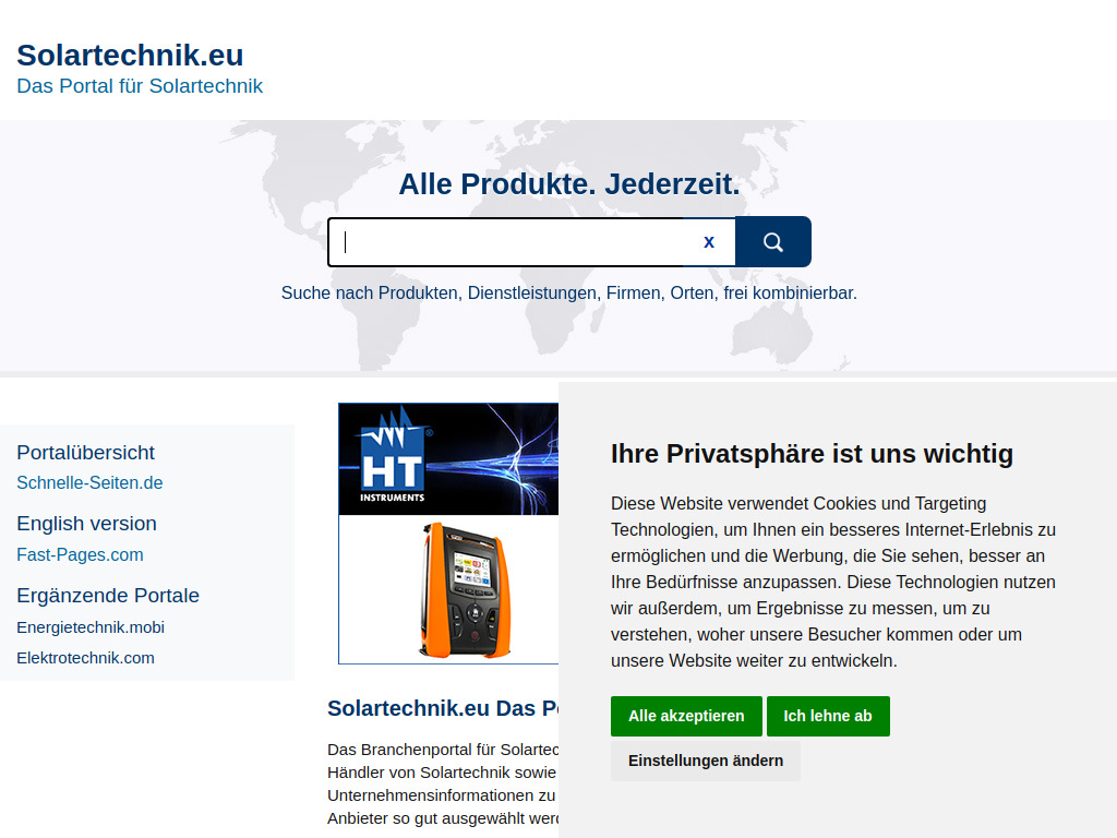 Website von ISKO Information GmbH in Haan