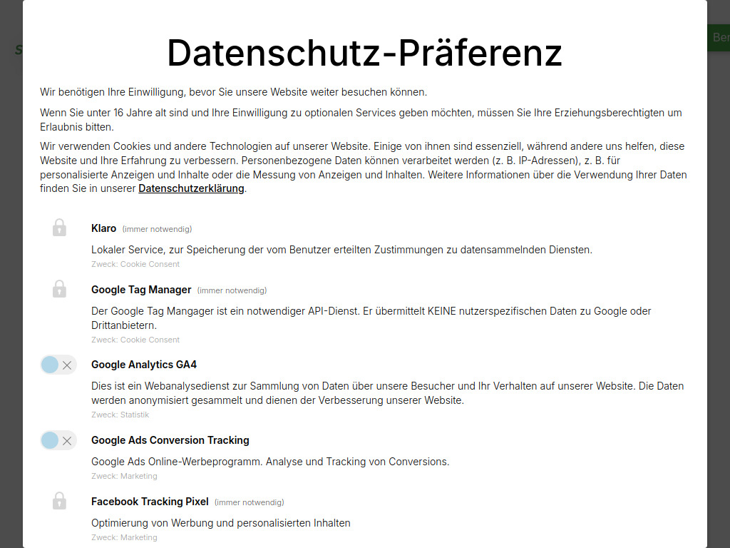 Website von Solartechnik Lauckner GmbH in Berlin