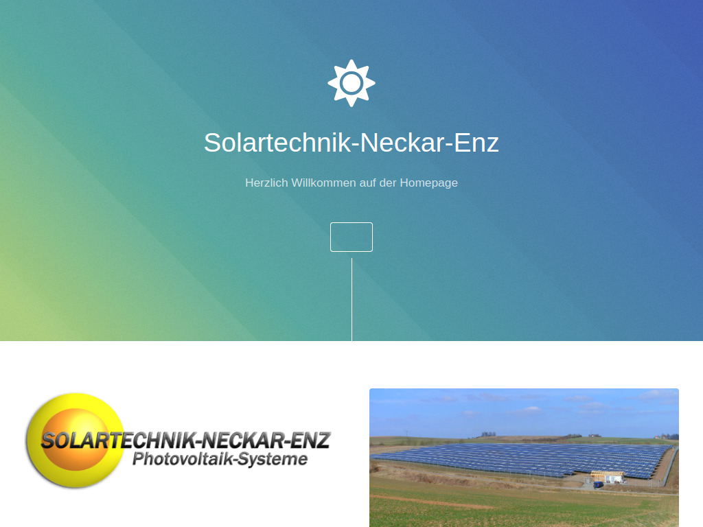 Website von Solartechnik-Neckar-Enz in Öhringen