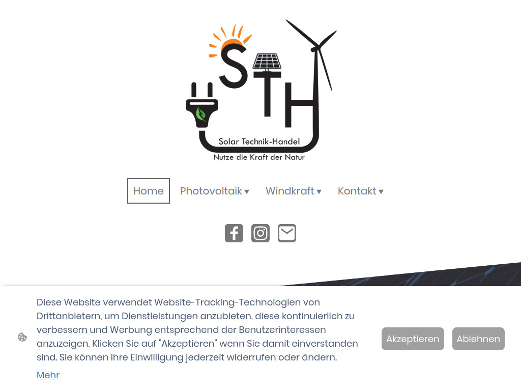 Website von STH Handel e.U. in Ebenthal