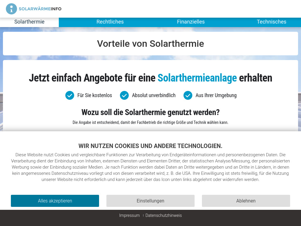 Website von DAA GmbH in Hamburg