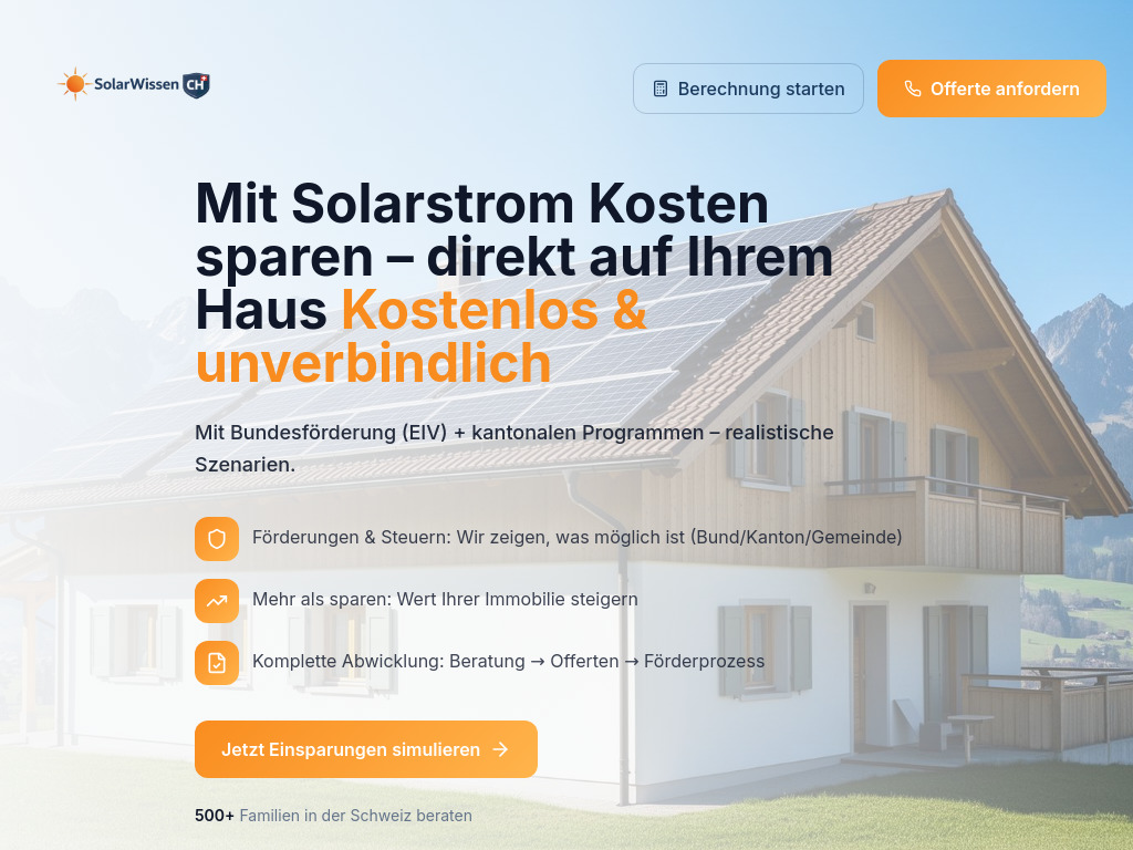 Website von Solarwissen
