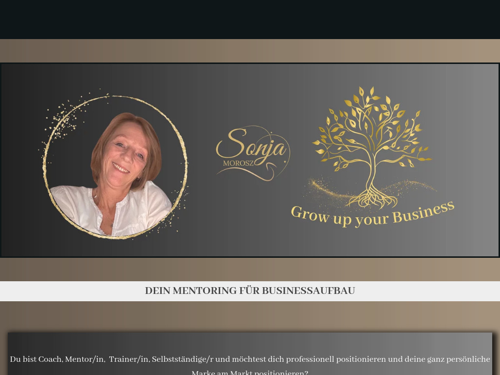 Website von Sonja Morosz in Büdingen