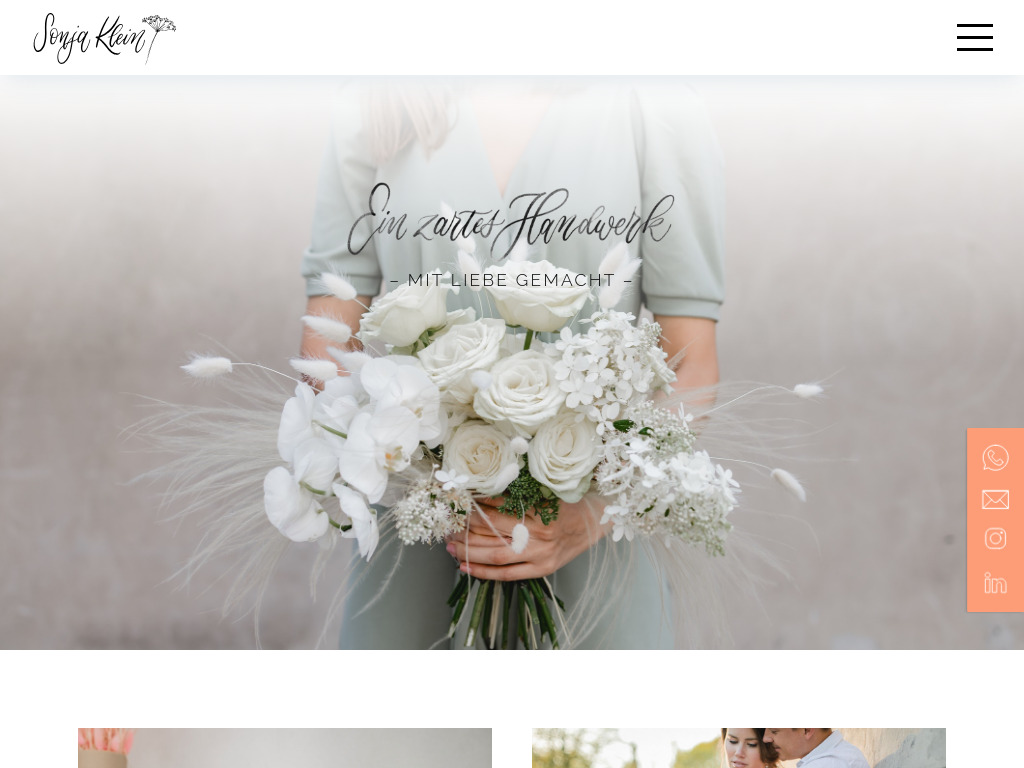 Website von Sonja Klein in Hannover